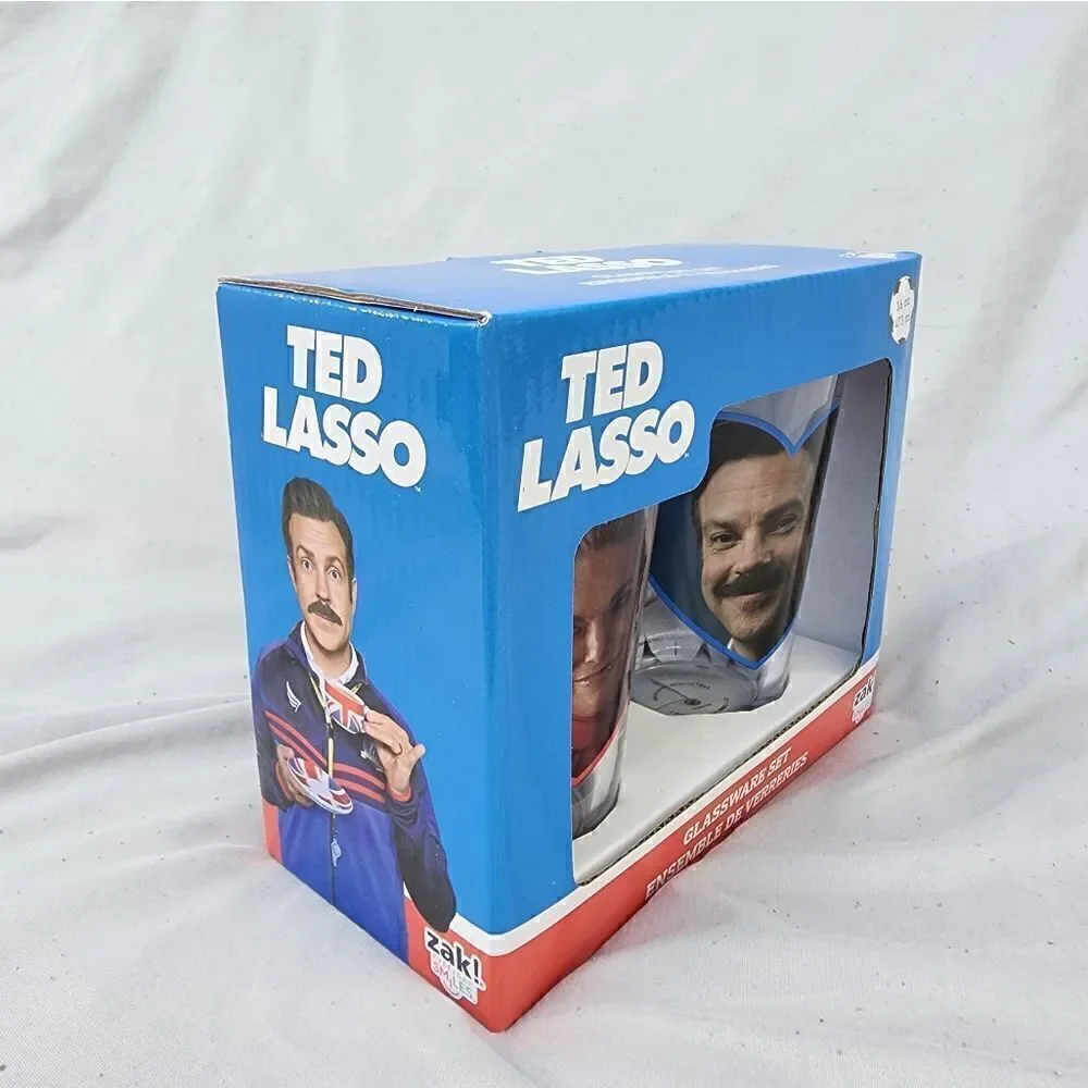 TED LASSO Glassware Set, 16 oz
